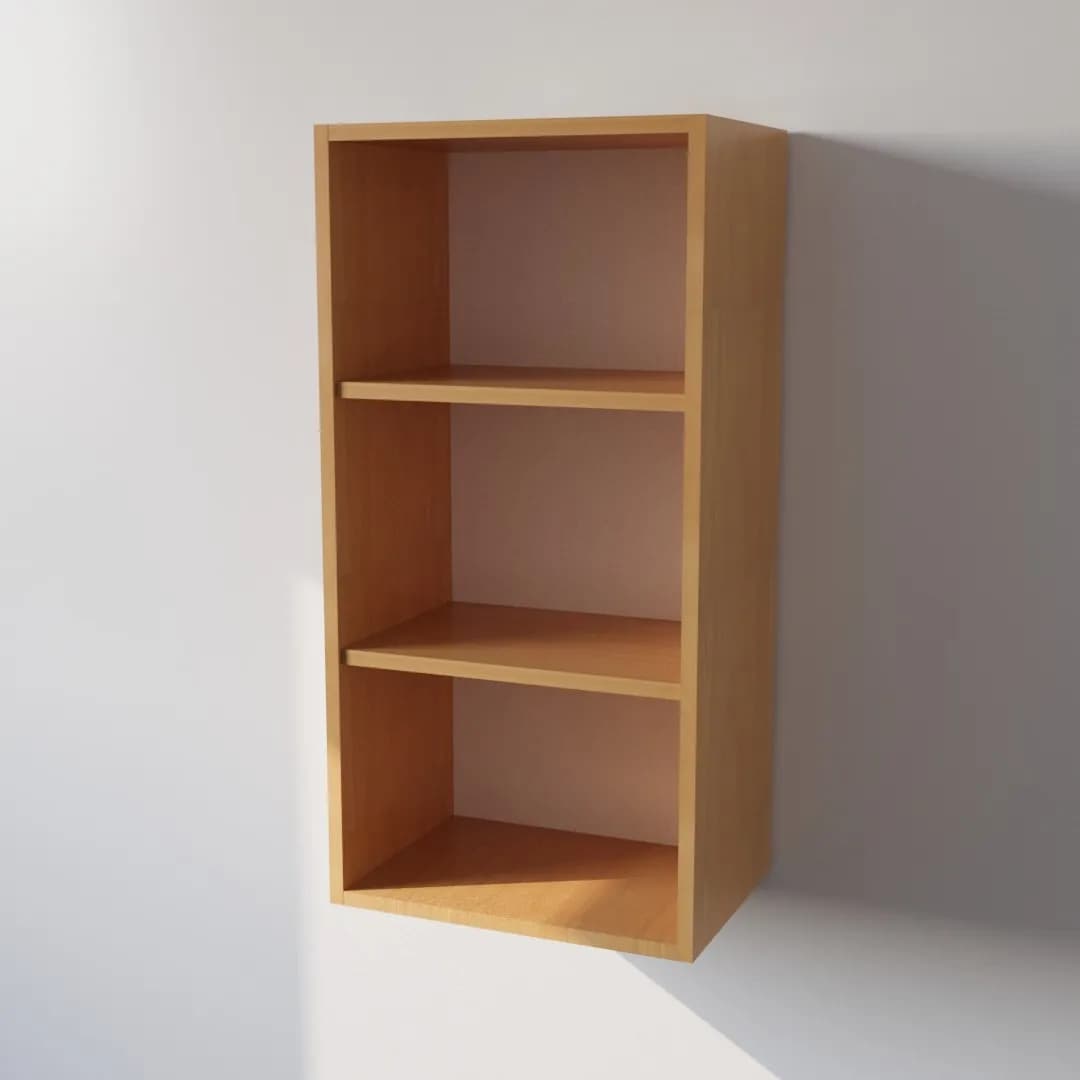 Pensile Cucina in Legno Nobilitato Faggio con 1 Anta Altezza 90 cm in prodotto Calandrelli - Napoli, commercioVirtuoso.it