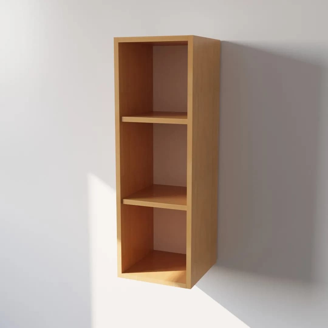 Pensile Cucina in Legno Nobilitato Faggio con 1 Anta Altezza 90 cm in prodotto Calandrelli - Napoli, commercioVirtuoso.it