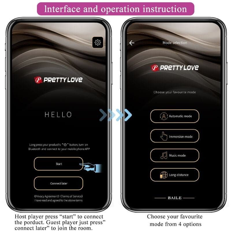 PRETTY LOVE - BILLY TELECOMANDO VIBRAZIONE VIOLA APP GRATUITA in Vibratori proiettile e ovuli vibranti Desideria Shop - Latina, commercioVirtuoso.it