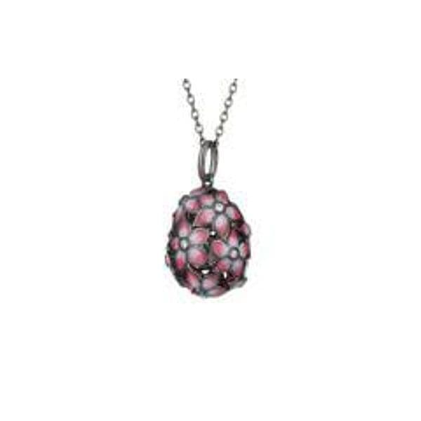 Tsars collection - Collana in Argento e Smalto con Zirconi – Tamara