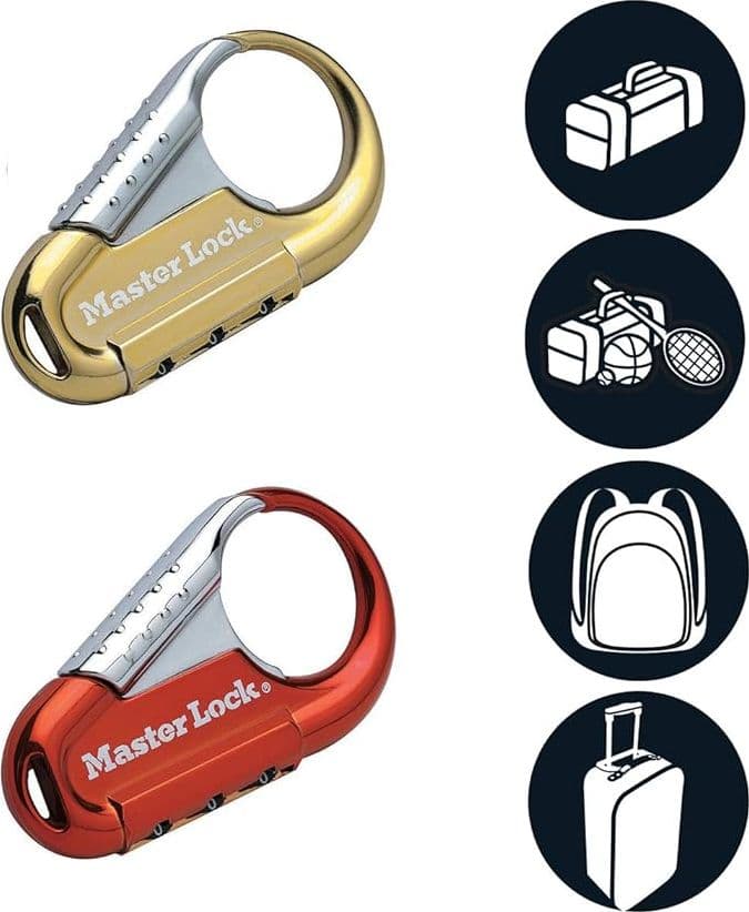 MASTER LOCK - MOSCHETTONE CON COMBINAZIONE in Lucchetti a combinazione Stockdoc - Terni, commercioVirtuoso.it