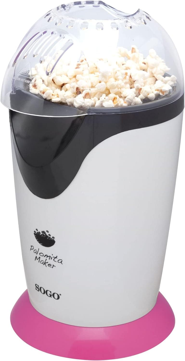 SOGO Macchina per popcorn  rosa 1200W / BPA FREE / pronti in 3 min / POP CORN in Macchine per Pop-corn SellUp - Bassano del Grappa, commercioVirtuoso.it