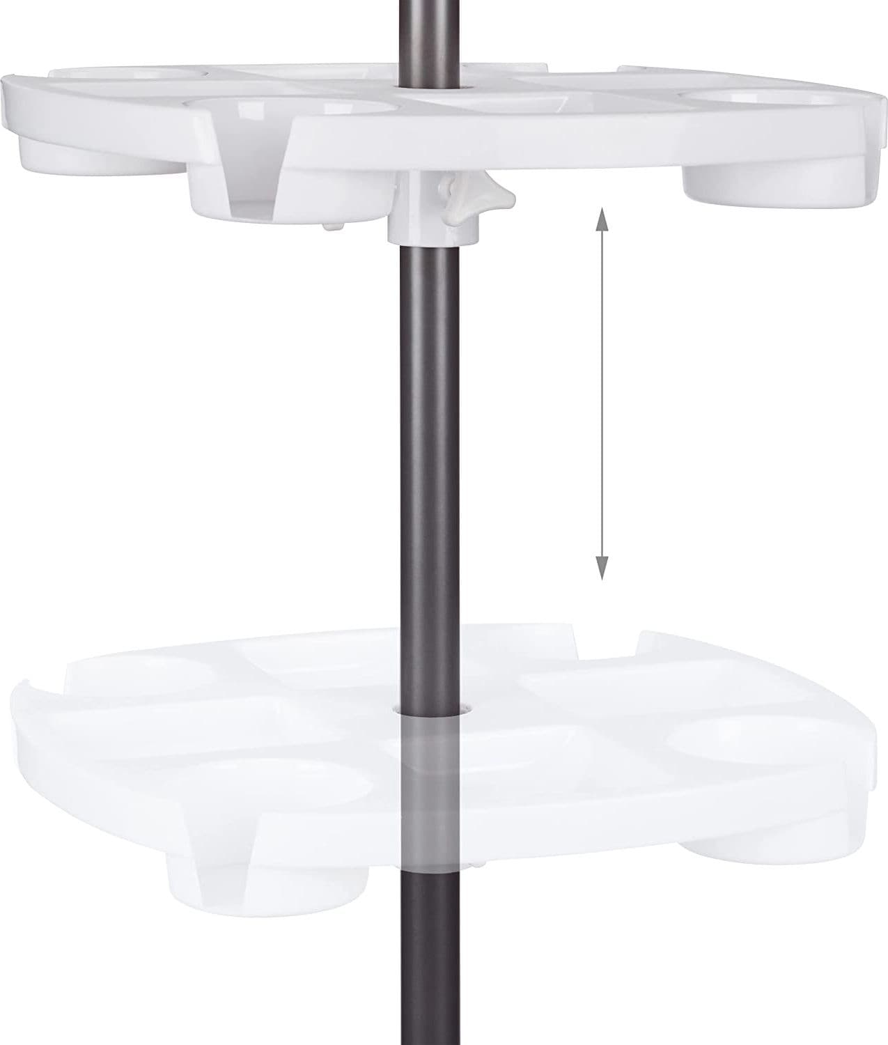 Tavolino porta bicchieri vassoio multiuso per ombrellone da mare e spiaggia Ø 30 cm in Tavolini da appoggio La Zappa - Altamura, commercioVirtuoso.it