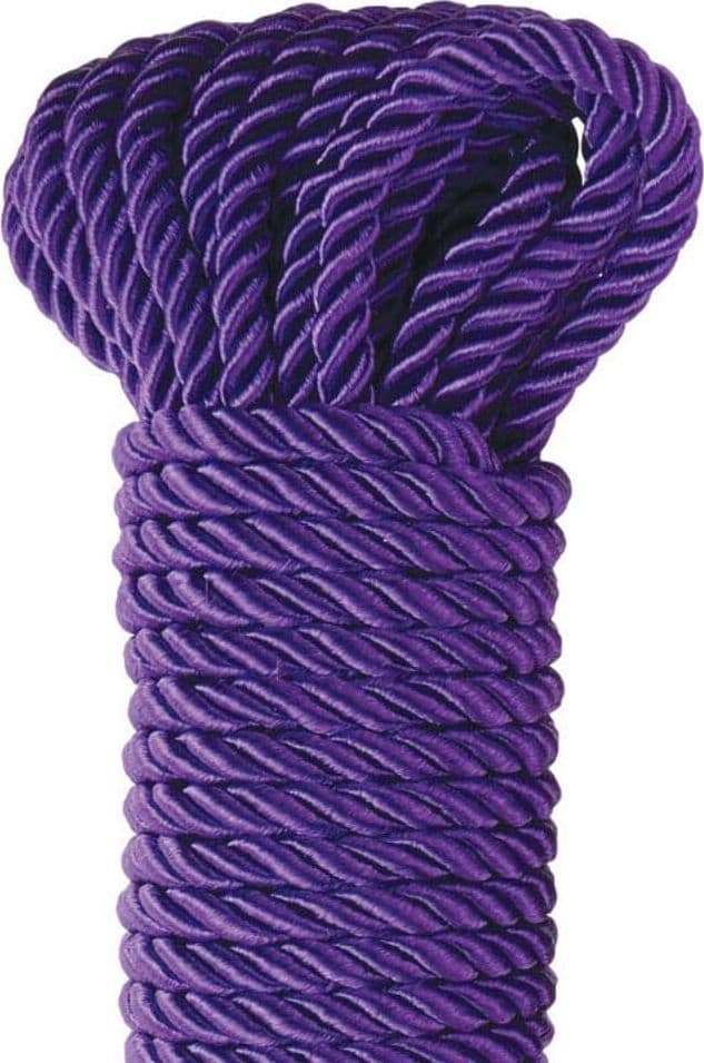 Corda bondage Premium setosa e morbida 9,75 mt viola Fetish Deluxe Silky in prodotto Erosdom - Palmi, commercioVirtuoso.it