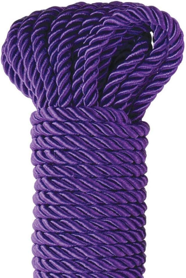 Corda bondage Premium setosa e morbida 9,75 mt viola Fetish Deluxe Silky in prodotto Erosdom - Palmi, commercioVirtuoso.it