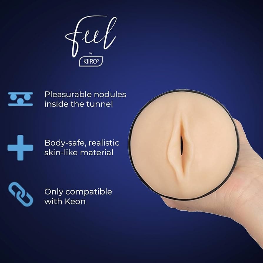 Masturbatore Premium finta vagina vulva realistico Feel by Kiiro per uomo in prodotto Erosdom - Palmi, commercioVirtuoso.it