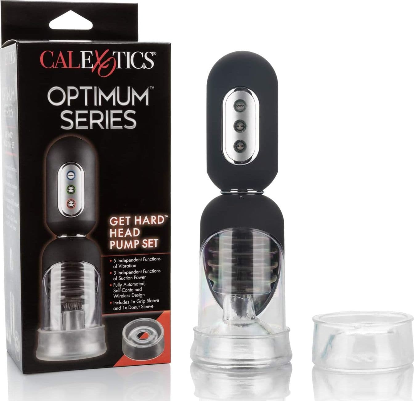 Calexotics Optimum stimolatore glande 3 x Suzioni 5 x Vibrazioni masturbatore uomo in prodotto Erosdom - Palmi, commercioVirtuoso.it