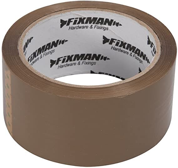 Nastro adesivo da imballaggio 48 mm x 66 M, marrone di Alta Qualità Fixman