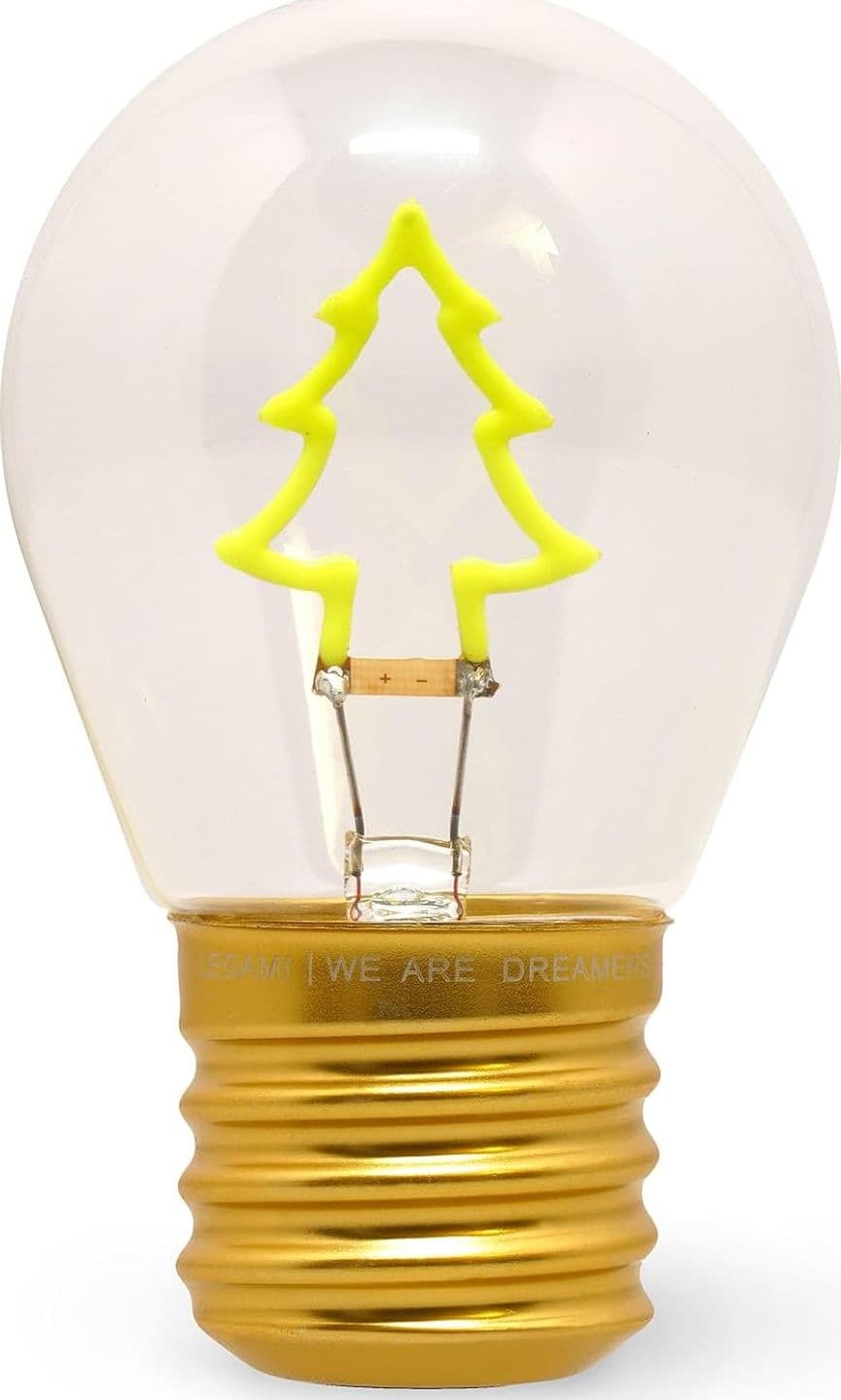Legami Lampada da Tavolo a forma di Lampadina, For Indoor Use Only, Ricaricabile con Cavo USB, Senza Fili, Tema Xmas Tree in Lampadari Cartoleria Deja Vu - Crotone, commercioVirtuoso.it