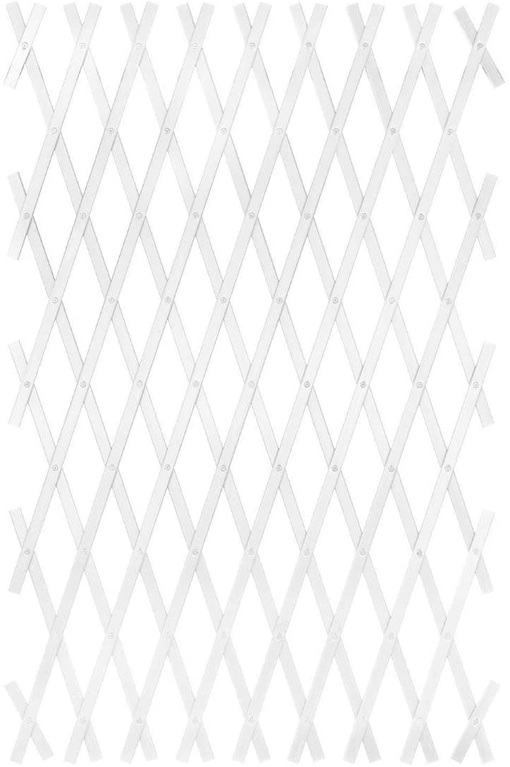 Traliccio estensibile per piante rampicanti in pvc Bianco in Legami di torsione La Zappa - Altamura, commercioVirtuoso.it