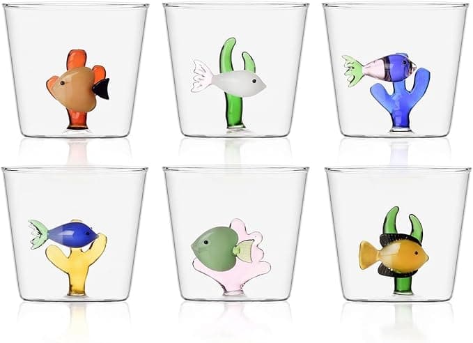 Ichendorf Marine garden tumbler Set 6 pezzi assortiti