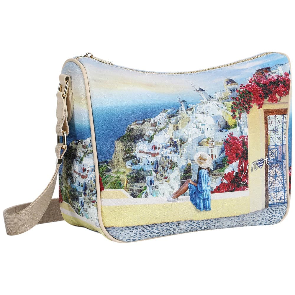 YNot borsa a tracolla shoulder bag stampa Greek Summer YES370S5 Borse YNot