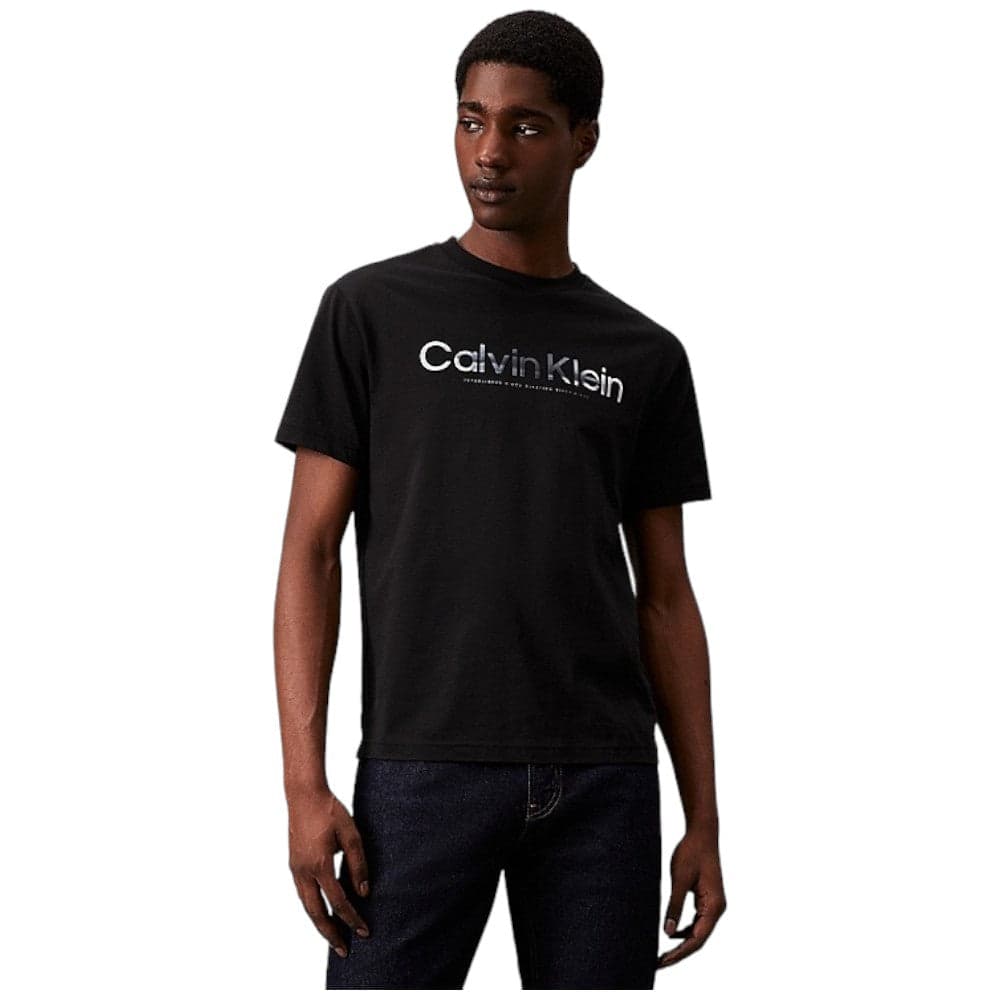 Calvin Klein t-shirt nera K10K112497 T-shirt Calvin Klein