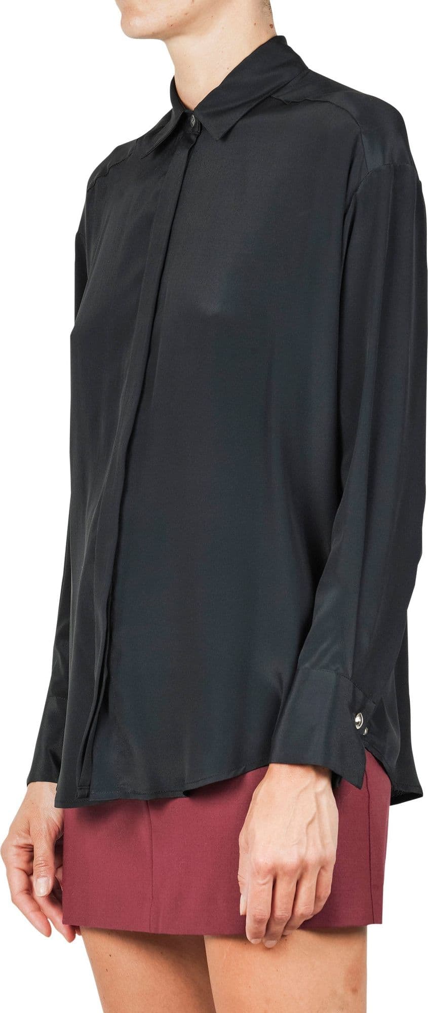 OTTOD'AME Ottod'ame - Camicia - 461135 - Nero da donna in Bluse e camicie Drestige - Casamassima, commercioVirtuoso.it