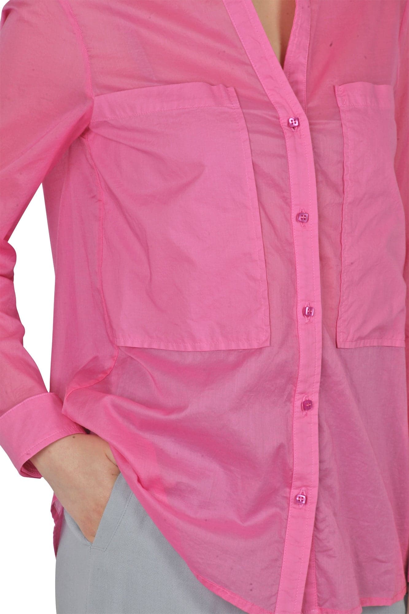 ALESSIA SANTI Alessia Santi - Camicia - 450169 - Fuxia da donna in Bluse e camicie Drestige - Casamassima, commercioVirtuoso.it
