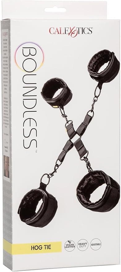 Sistema di blocco bondage mani piedi manette cavigliere nero Pelle regolabile in prodotto Erosdom - Palmi, commercioVirtuoso.it