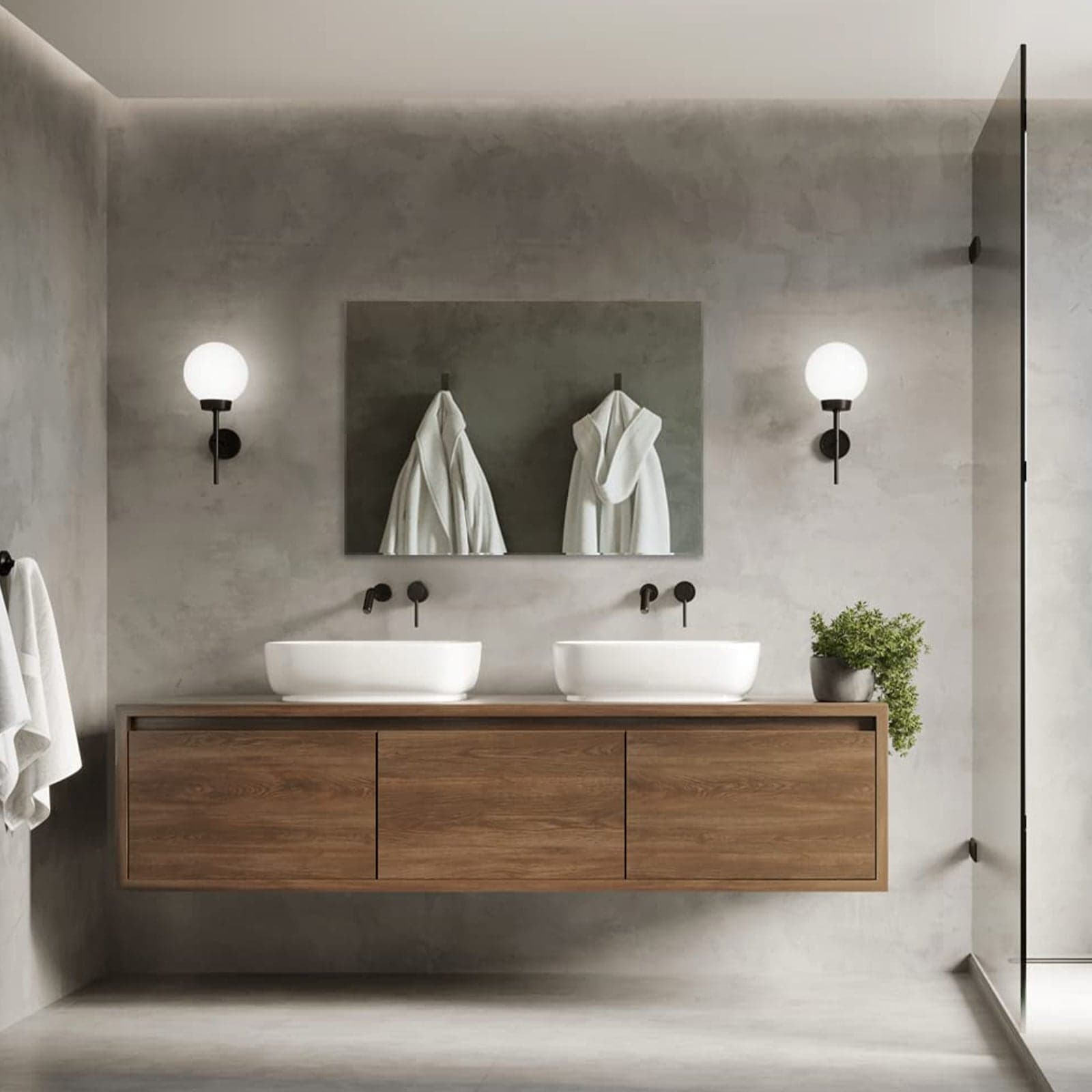 Specchio retroilluminato rettangolare da bagno a LED prodotto Artigianale "Made in Italy" in Specchi da parete Decor Space - Altamura, commercioVirtuoso.it