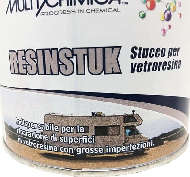 MULTICHIMICA - RESINSTUK STUCCO P/VETRORESINA 500 in Stucco Stockdoc - Terni, commercioVirtuoso.it