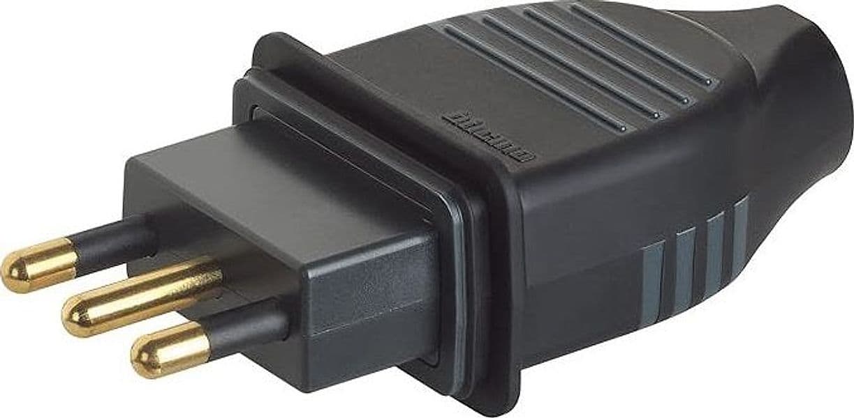 BTICINO - SPINA 16A IP44 CAUCCIU BIMATERIA in Spine elettriche di corrente alterna Stockdoc - Terni, commercioVirtuoso.it