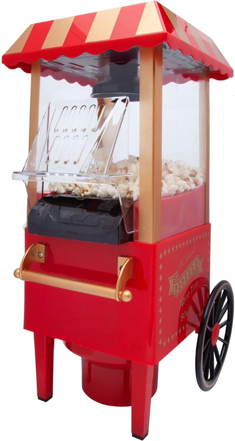 SOGO Macchina per popcorn  / 1200W / senza olio / popcorn pronti in 3 minuti in Macchine per Pop-corn SellUp - Bassano del Grappa, commercioVirtuoso.it