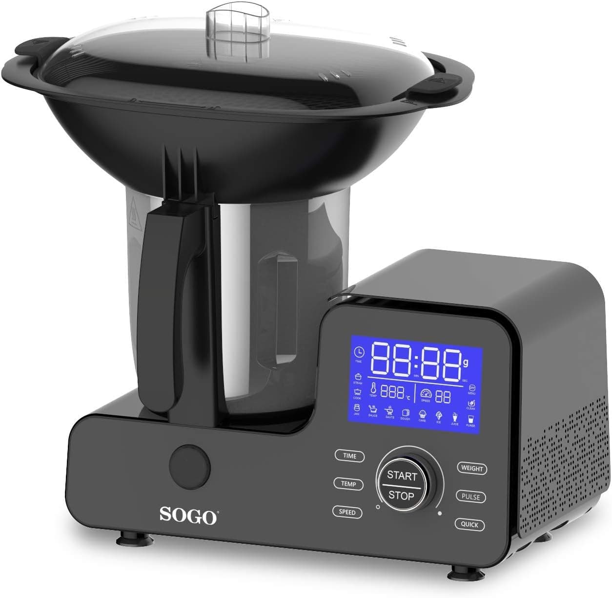 SOGO Robot  mutifunzione 10 programmi, 11 velocità, 2L, + accessori in Accessori SellUp - Bassano del Grappa, commercioVirtuoso.it