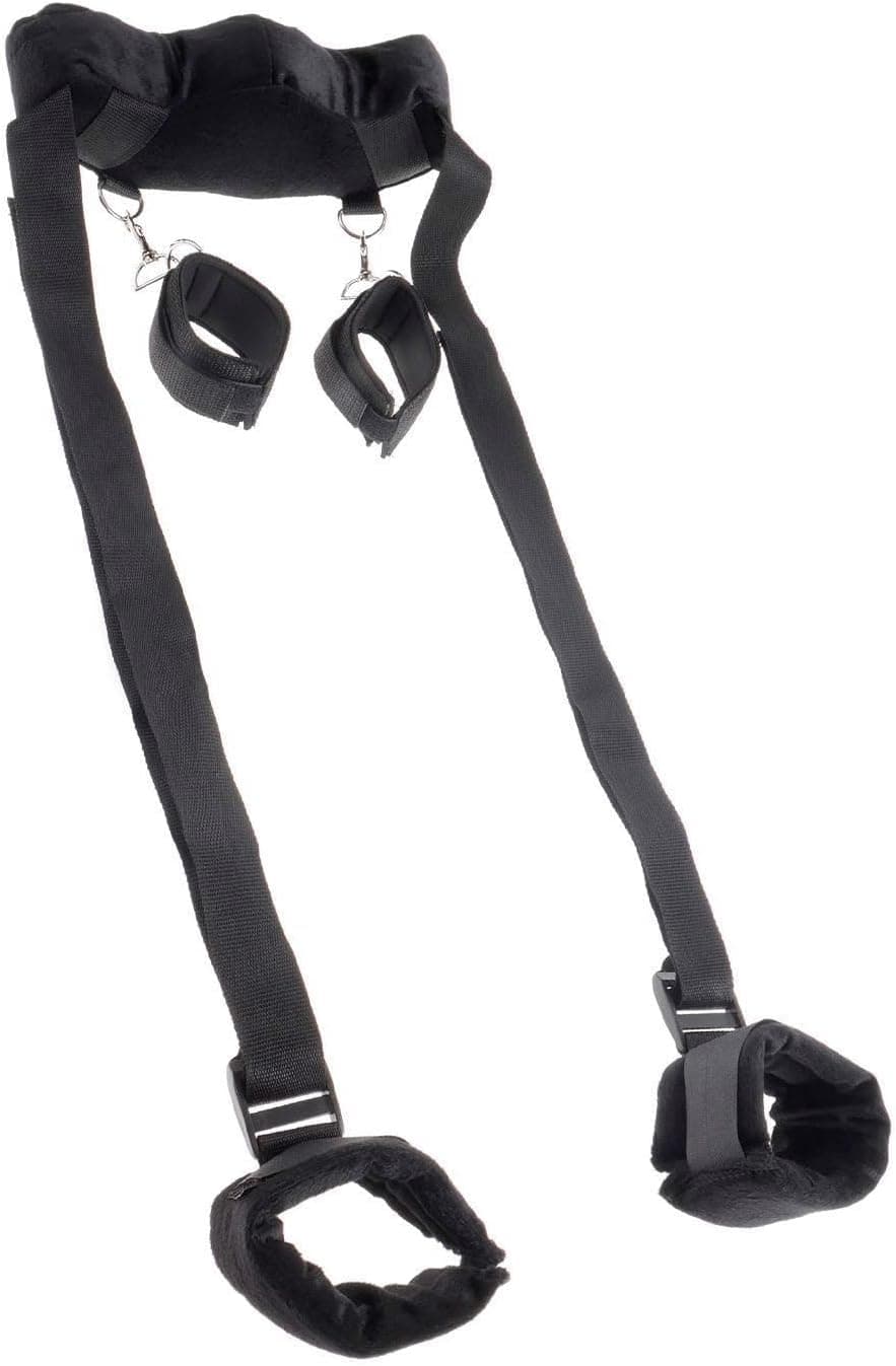 Bondage Master set blocco posizioni nero regolabile ideale per BDSM e fetish in prodotto Erosdom - Palmi, commercioVirtuoso.it