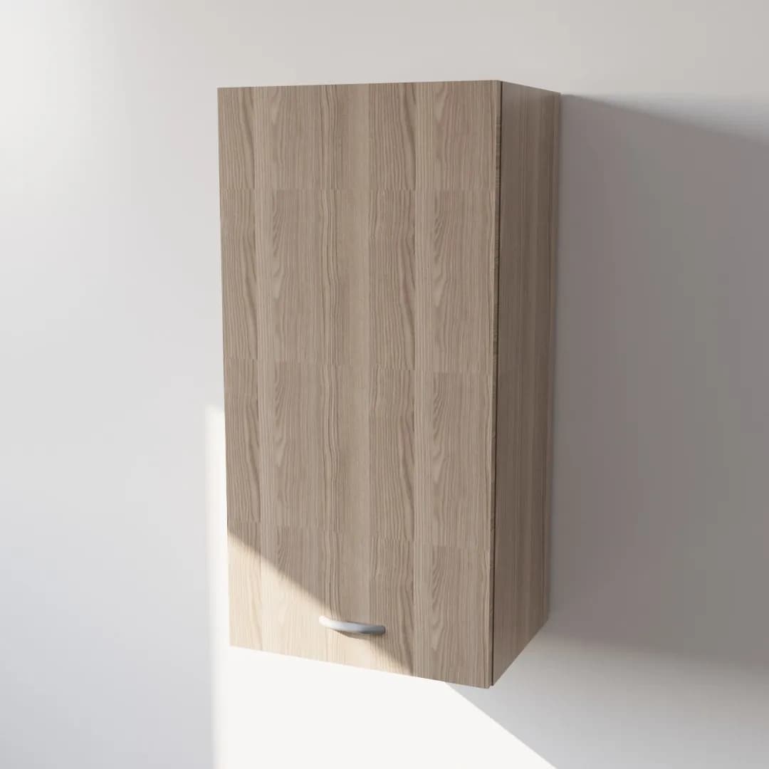 Pensile Cucina in Legno Nobilitato Olmo con 1 Anta Altezza 90 cm in prodotto Calandrelli - Napoli, commercioVirtuoso.it
