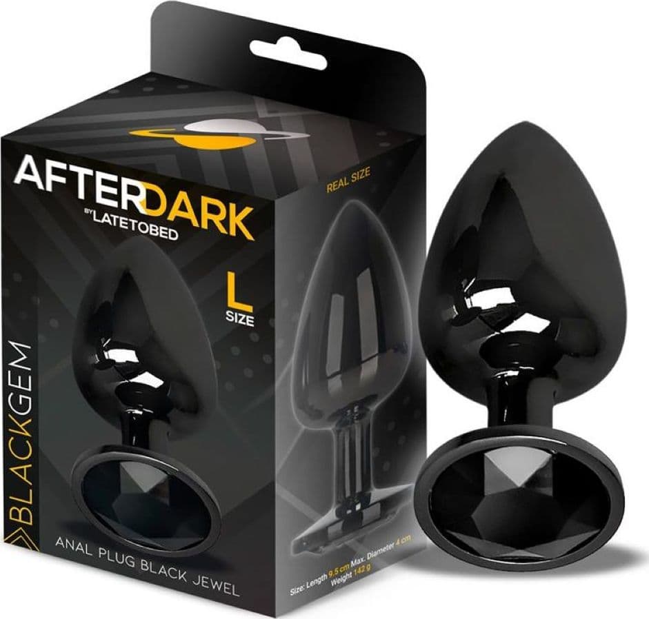 Afterdark Plug Anale Taglia L Black Gem in Plug anali Sexy Tentazioni - Siracusa, commercioVirtuoso.it