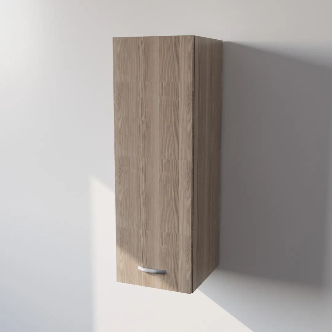 Pensile Cucina in Legno Nobilitato Olmo con 1 Anta Altezza 90 cm