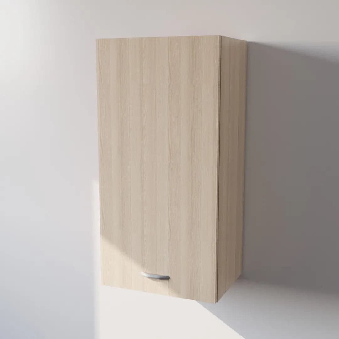 Pensile Cucina in Legno Nobilitato Rovere con 1 Anta Altezza 90 cm in prodotto Calandrelli - Napoli, commercioVirtuoso.it