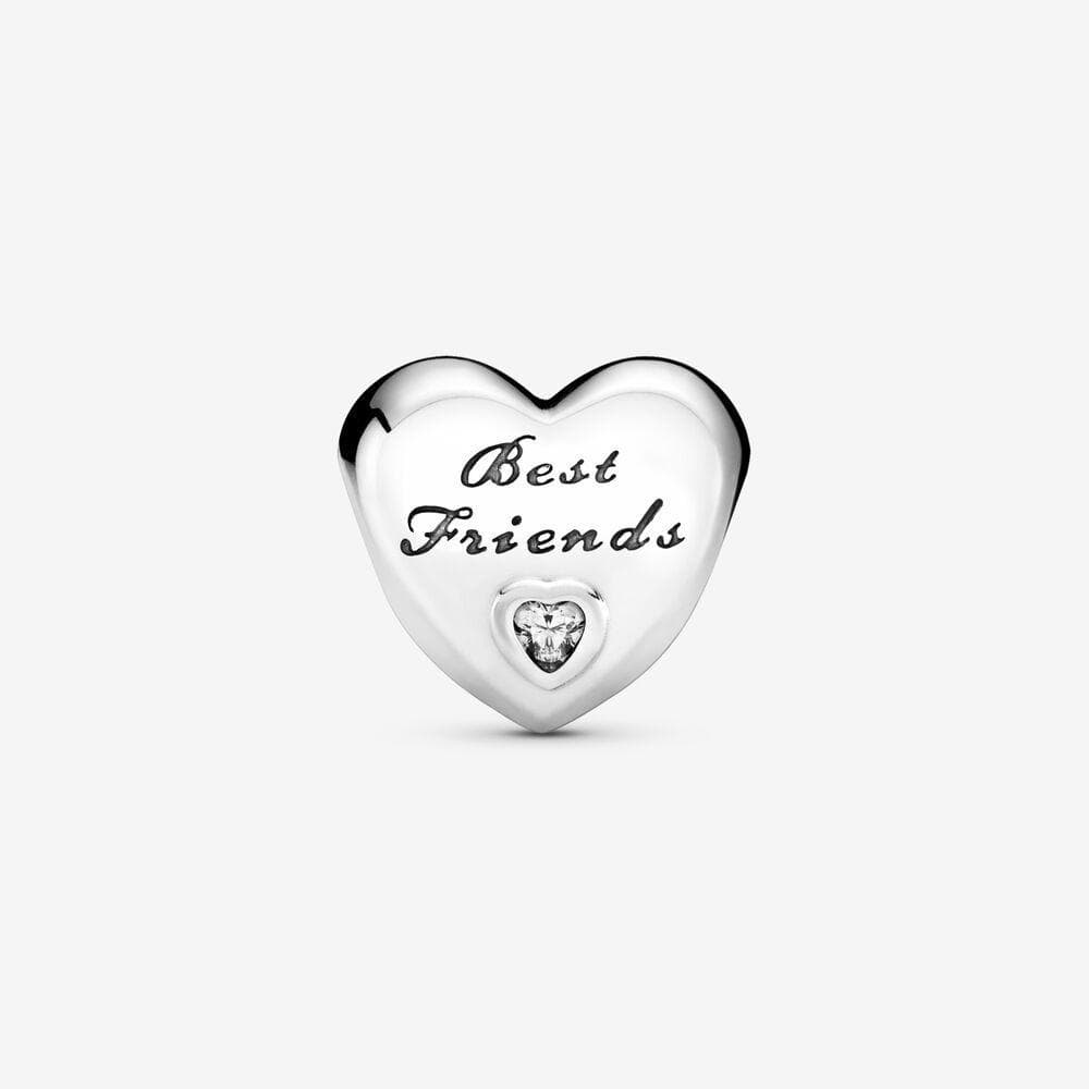 Pandora Charm a cuore Migliori amiche in Bead Charm Alba Gioielli - Casoria, commercioVirtuoso.it