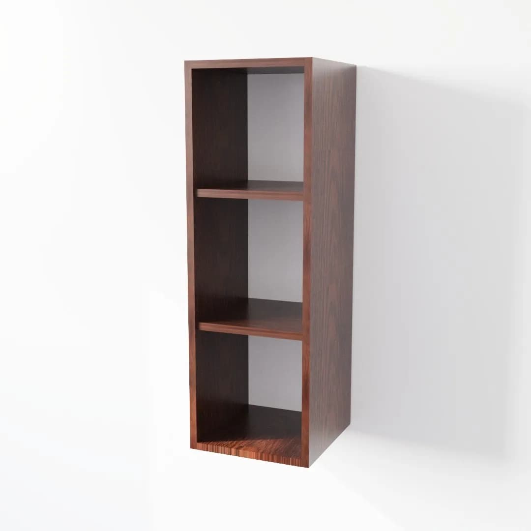 Pensile Cucina in Legno Nobilitato Wenge con 1 Anta Altezza 90 cm in prodotto Calandrelli - Napoli, commercioVirtuoso.it