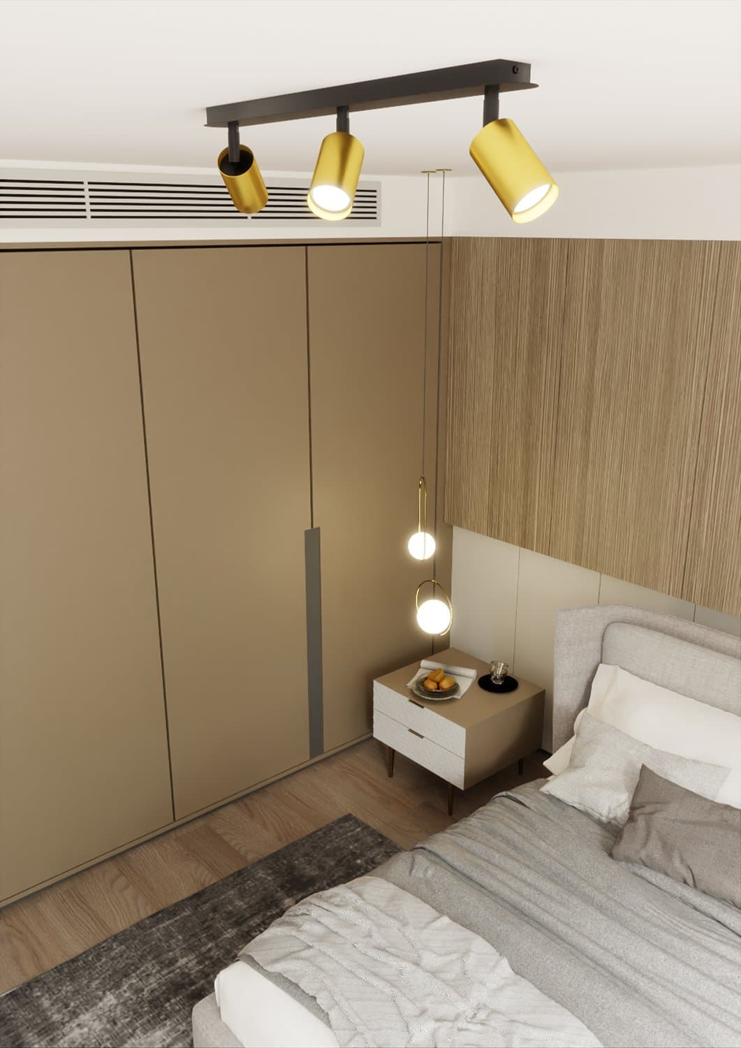 Plafoniera Spot Faretti Regolabili 3 Luci Zen A Cilindro In Acciaio Nero E Oro in Faretti da soffitto LuceArt - Montecorvino Pugliano, commercioVirtuoso.it