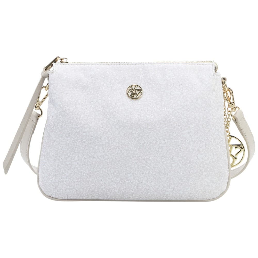 YNot tracolla 3 scomparti shoulder bag latte Cloud CLO028S4 in Borse a tracolla Prodotti di Classe - Nocera Superiore, commercioVirtuoso.it