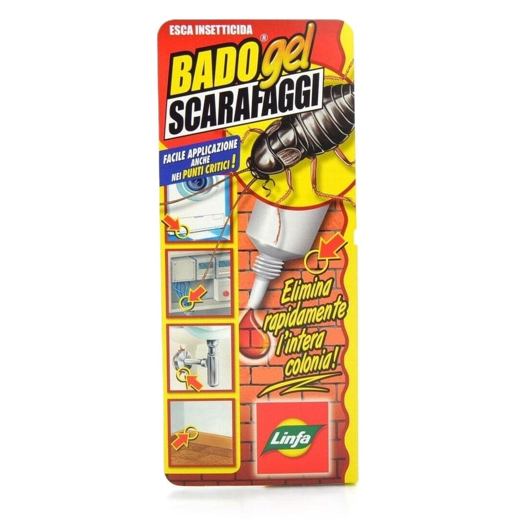 Bado Gel Scarafaggi g 5 Esca Insetticida Elimina Rapidamente L'Intera Colonia Linfa in Blatte Taliachicce.it - Milazzo, commercioVirtuoso.it