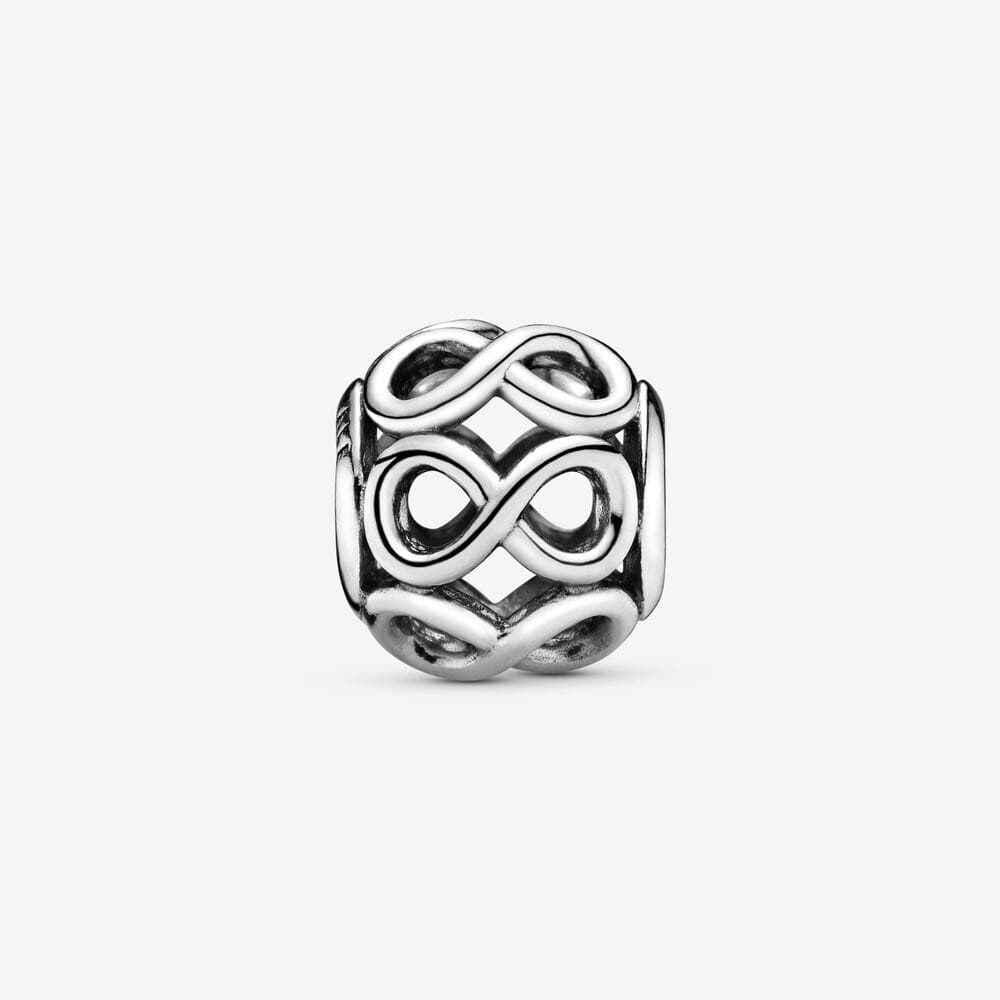 Pandora Charm Infinito openwork in Bead Charm Alba Gioielli - Casoria, commercioVirtuoso.it