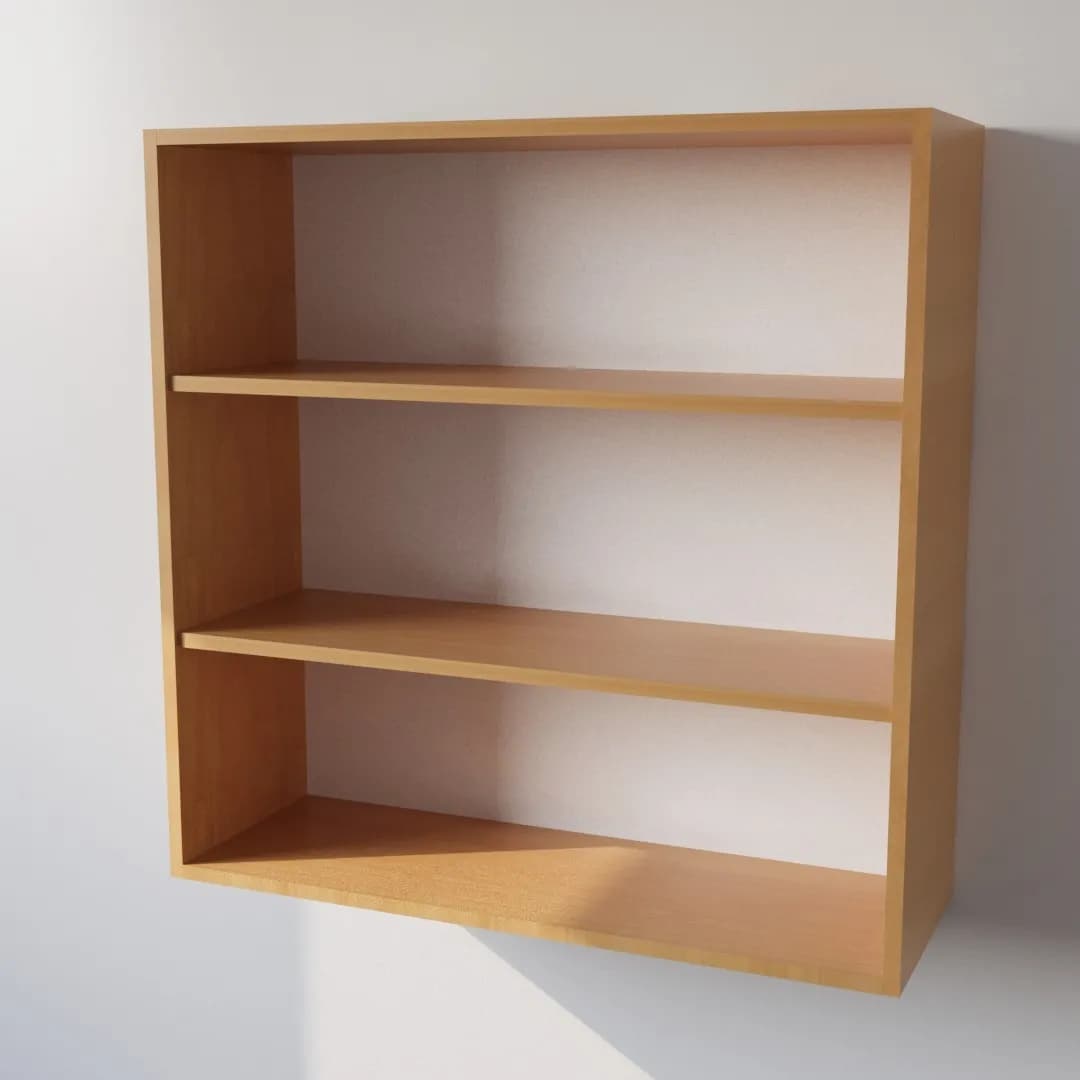 Pensile Cucina in Legno Nobilitato Faggio con Ante Altezza 90 cm in prodotto Calandrelli - Napoli, commercioVirtuoso.it