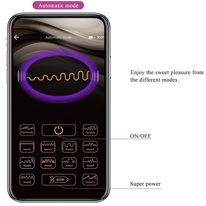 PRETTY LOVE - BILLY TELECOMANDO VIBRAZIONE VIOLA APP GRATUITA in Vibratori proiettile e ovuli vibranti Desideria Shop - Latina, commercioVirtuoso.it