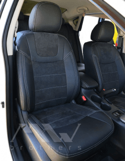 Coprisedili su misura per Nissan Sentra (B17) (2013-2020), Leather style in Set per interni Autooggetti.it - Roma, commercioVirtuoso.it