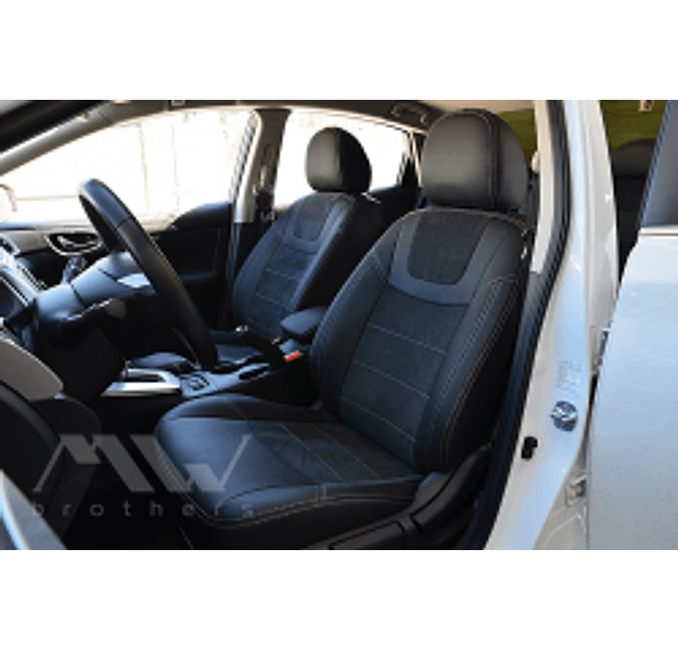 Coprisedili su misura per Nissan Sentra (B17) (2013-2020), Leather style in Set per interni Autooggetti.it - Roma, commercioVirtuoso.it