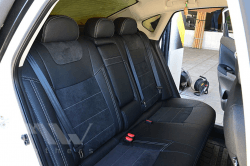 Coprisedili su misura per Nissan Sentra (B17) (2013-2020), Leather style in Set per interni Autooggetti.it - Roma, commercioVirtuoso.it