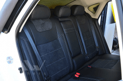 Coprisedili su misura per Nissan Sentra (B17) (2013-2020), Leather style in Set per interni Autooggetti.it - Roma, commercioVirtuoso.it