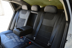 Coprisedili su misura per Nissan Sentra (B17) (2013-2020), Leather style in Set per interni Autooggetti.it - Roma, commercioVirtuoso.it
