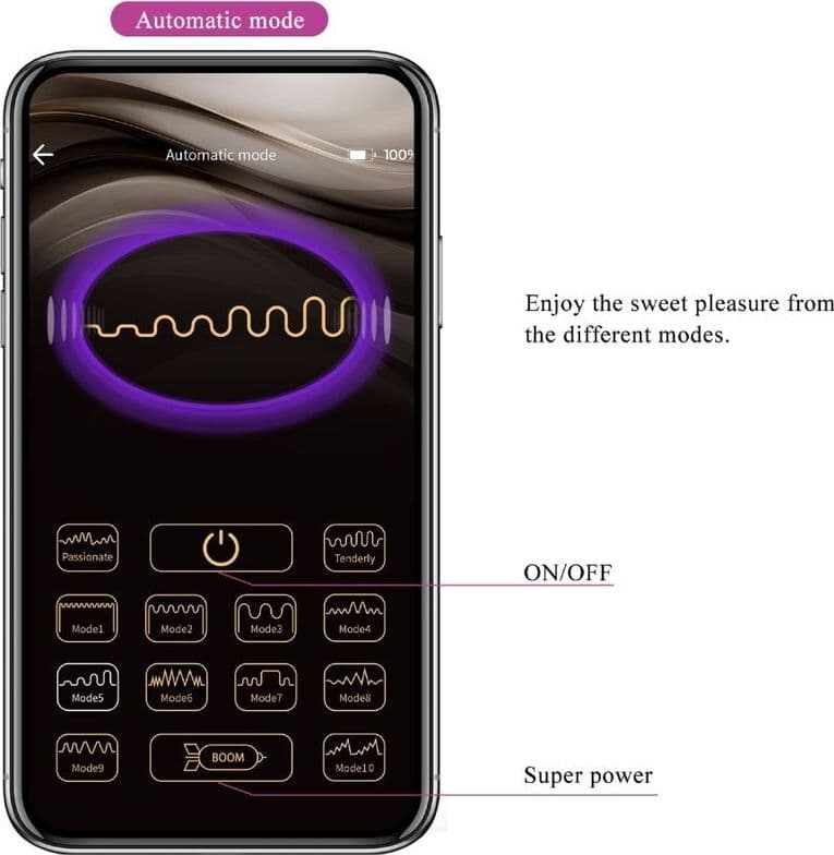 PRETTY LOVE - BILLY TELECOMANDO VIBRAZIONE VIOLA APP GRATUITA in Vibratori proiettile e ovuli vibranti Desideria Shop - Latina, commercioVirtuoso.it