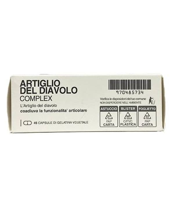 Artiglio del diavolo complex 45 caps. con Boswellia, Uncaria, Astragalo per la funzione articolare dolori dona sollievo in Curcuma AlBio Sicily - Misilmeri, commercioVirtuoso.it