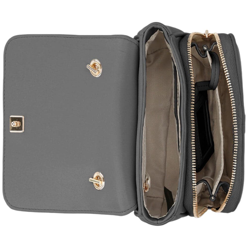 Liu Jo borsa a tracolla crossbody nera linea Caliwen AA5220E001 Borse Liu Jo