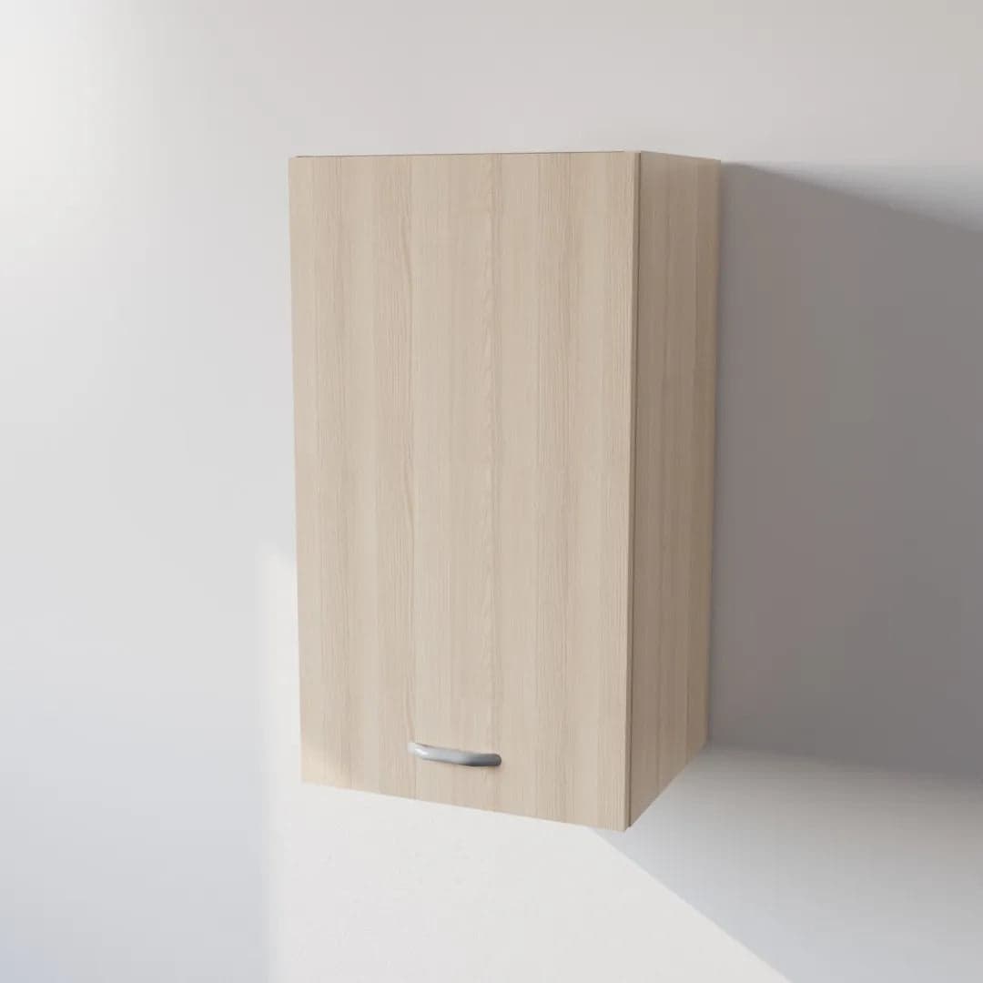 Pensile Cucina in Legno Nobilitato Rovere con 1 Anta Altezza 72 cm in prodotto Calandrelli - Napoli, commercioVirtuoso.it