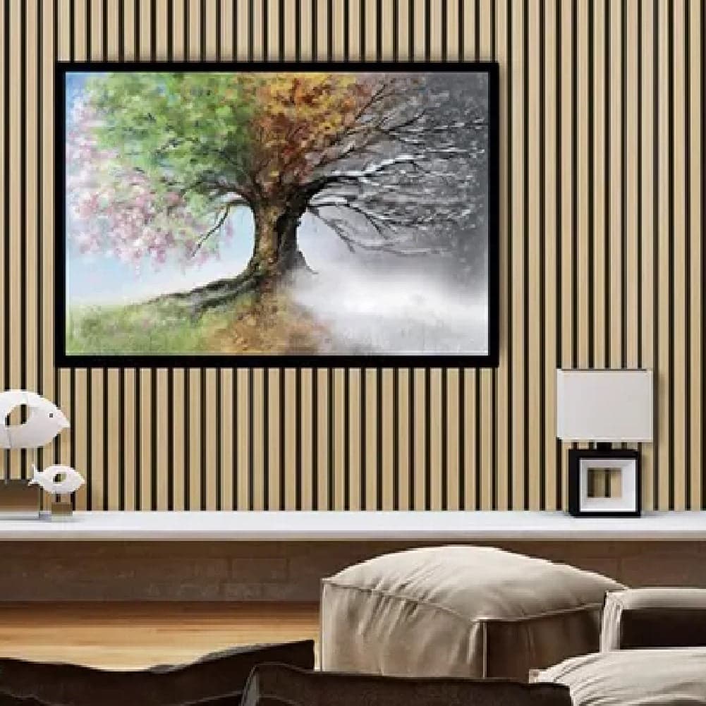 Pannelli Acustici Fonoassorbenti 4pz 60x60cm Decorativi Moderno Rovere Teak 3D in Insonorizzazione Danyx - Casoria, commercioVirtuoso.it