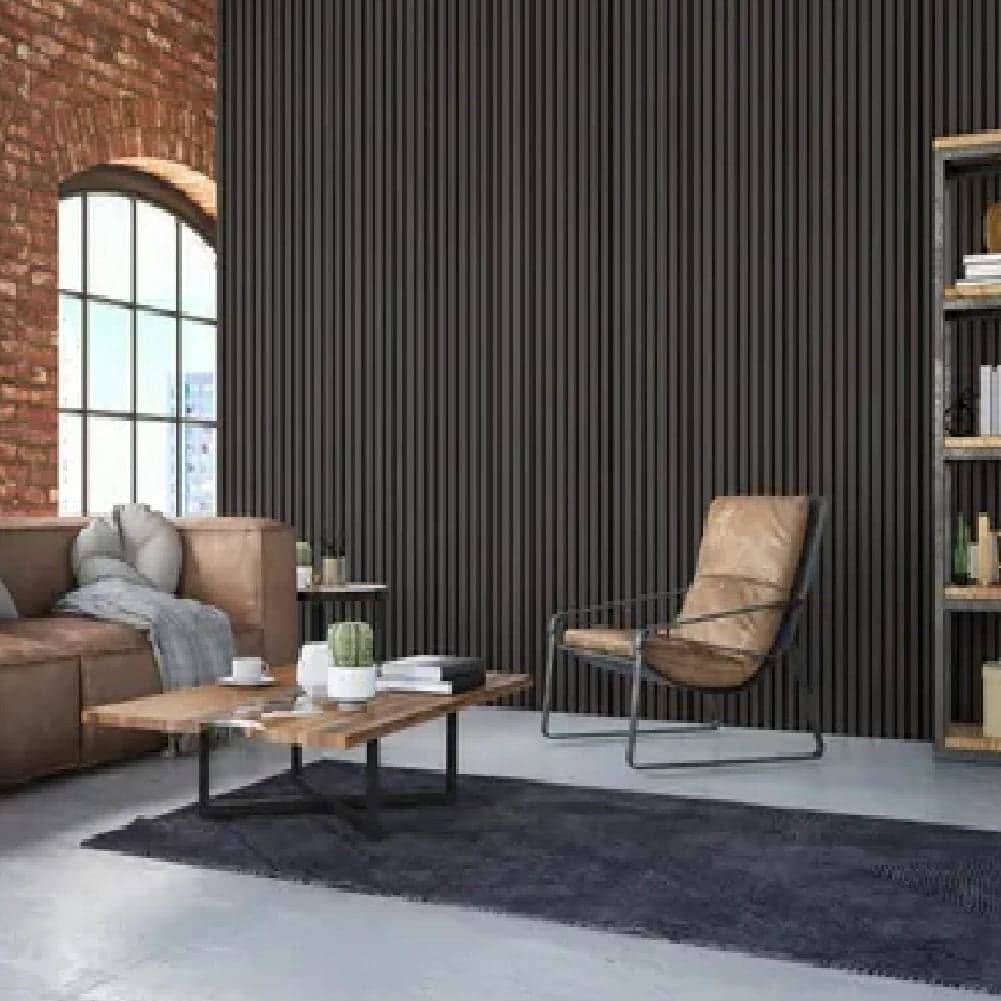 Pannelli Acustici Fonoassorbenti 2pz 60x120cm Decorativi Moderno Rovere Nero 3D in Insonorizzazione Danyx - Casoria, commercioVirtuoso.it