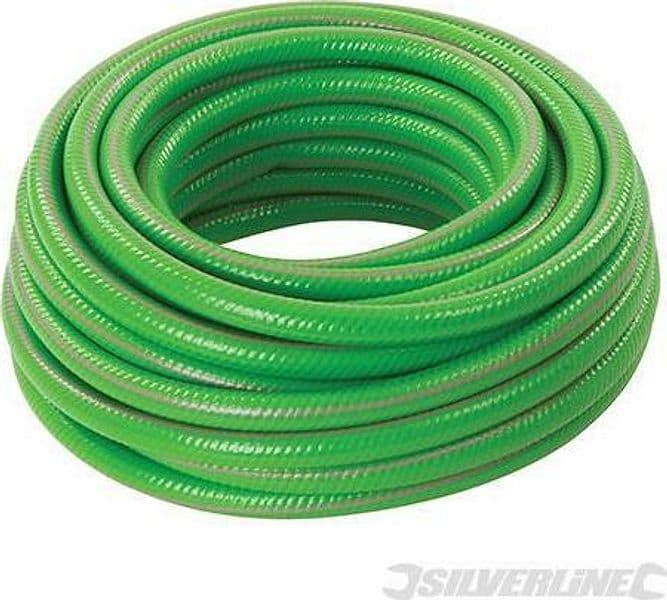 Tubo da giardino in PVC rinforzato da 15 e 30 m Silverline Silverline